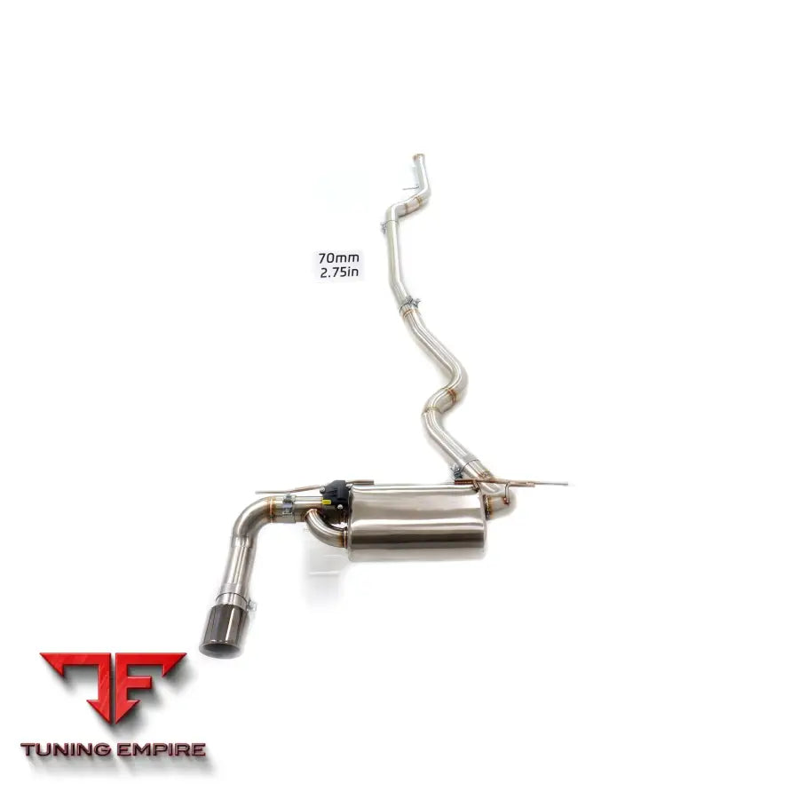 BMW 320i F30 2.0T STAINLESS STEEL CATBACK RAZOR EXHAUST WITH MUFFLER VALVE