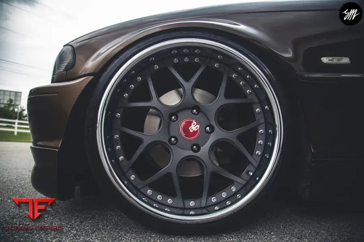 BMW 325CI on custom forged wheels
