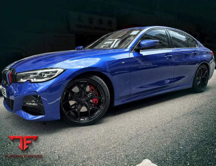 BMW 330i G20 VOSSEN HF-5 GLOSS BLACK WHEELS