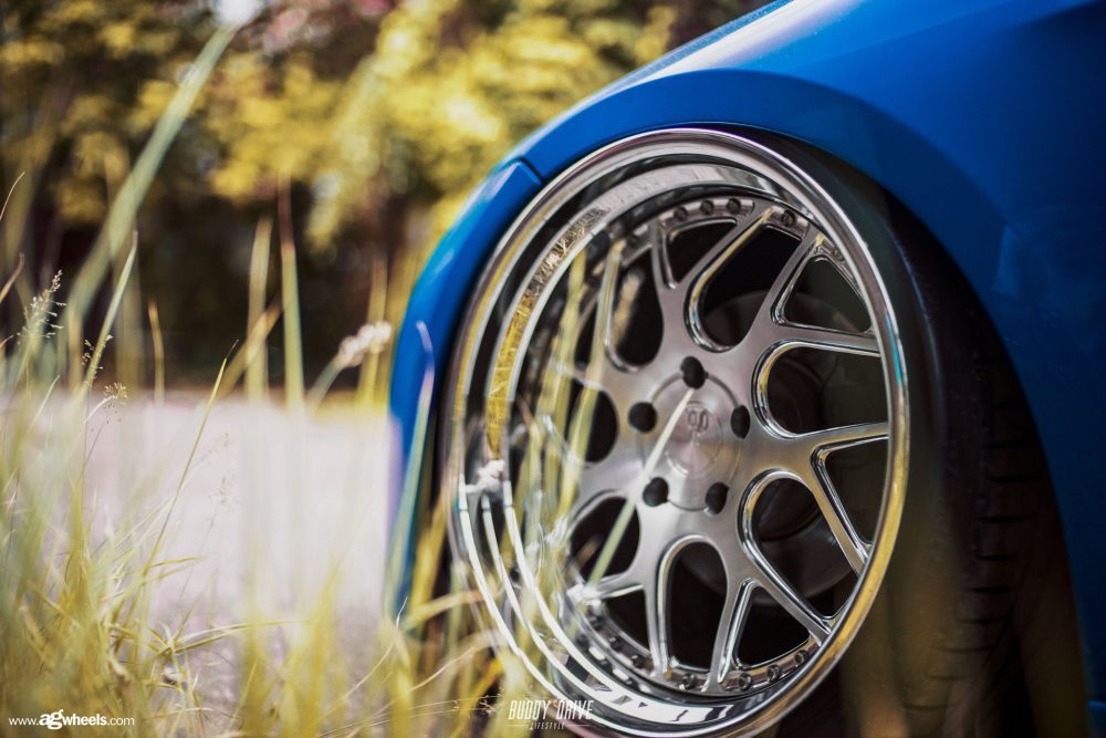 BMW 335I on custom forged wheels