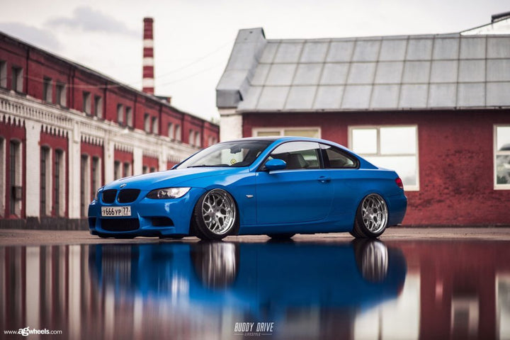 BMW 335I on custom forged wheels