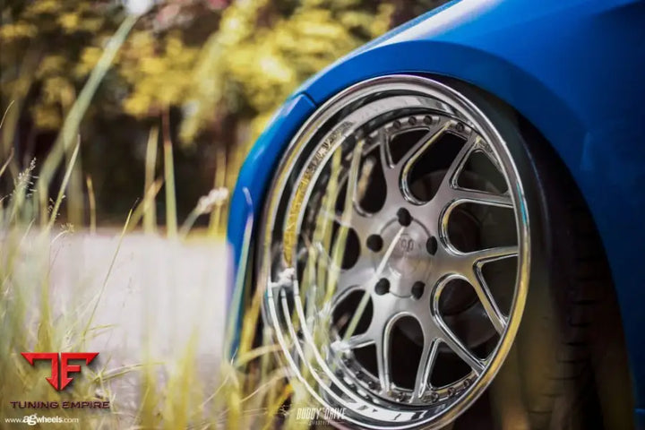 BMW 335I on custom forged wheels