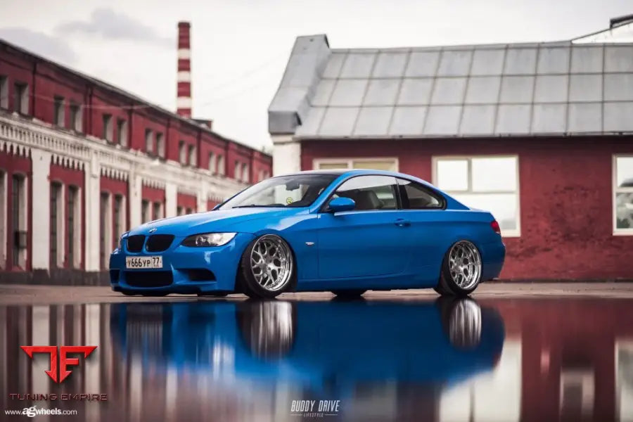 BMW 335I on custom forged wheels