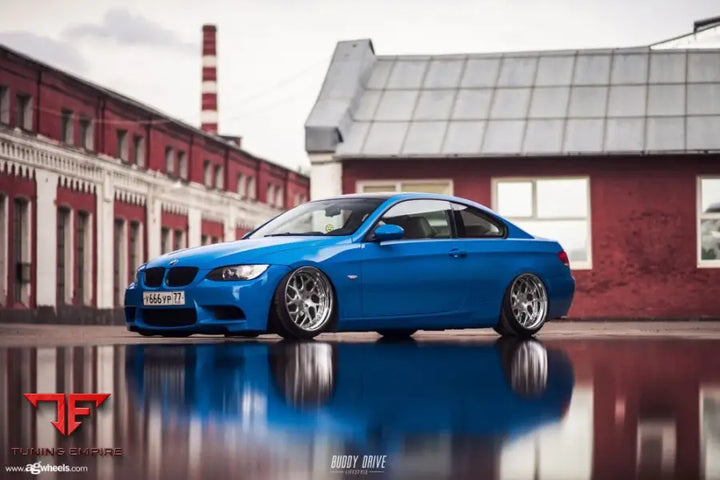 BMW 335I on custom forged wheels
