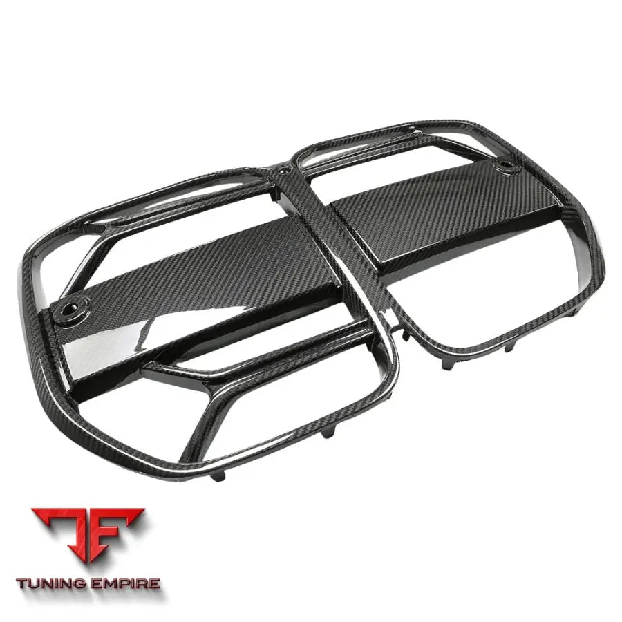 BMW 4 SERIES 2020+ G22/G23 CARBON FIBRE CSL GRILLE - WITH ACC - CT CARBON