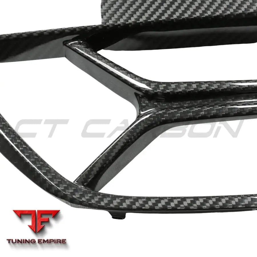BMW 4 SERIES 2020+ G22/G23 CARBON FIBRE CSL GRILLE - WITH ACC - CT CARBON