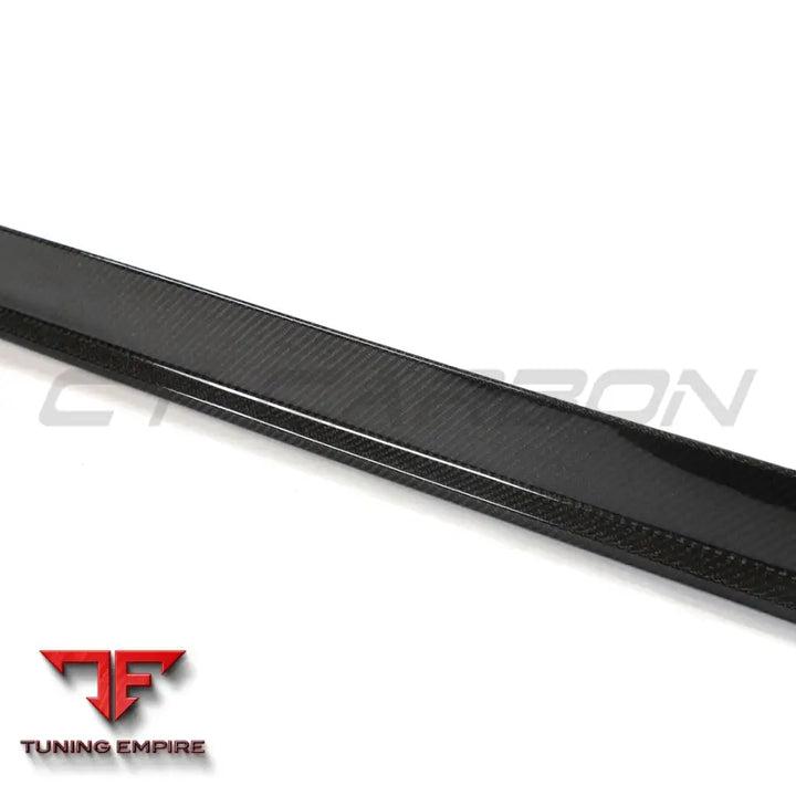 BMW 4 SERIES 2020+ G26 & i4 CARBON FIBRE SIDE SKIRTS - CT CARBON