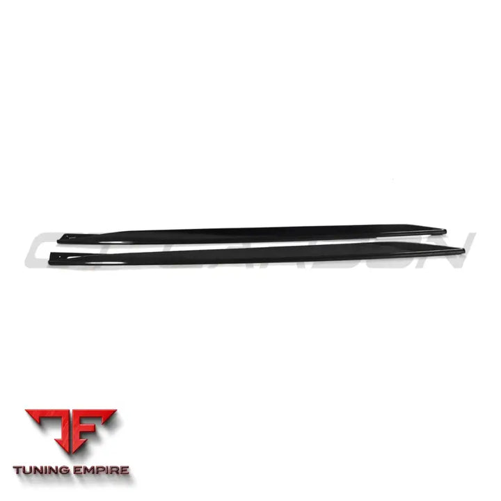 BMW 4 SERIES 2020+ G26 & i4 CARBON FIBRE SIDE SKIRTS - CT CARBON
