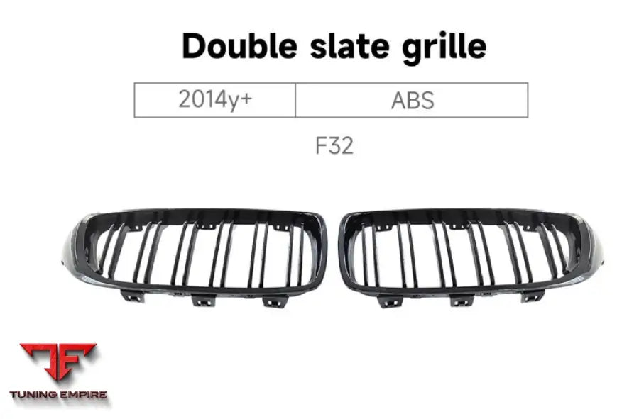 BMW 4 SERIES F32 DOUBLE SLATE GRILLE 2014y+