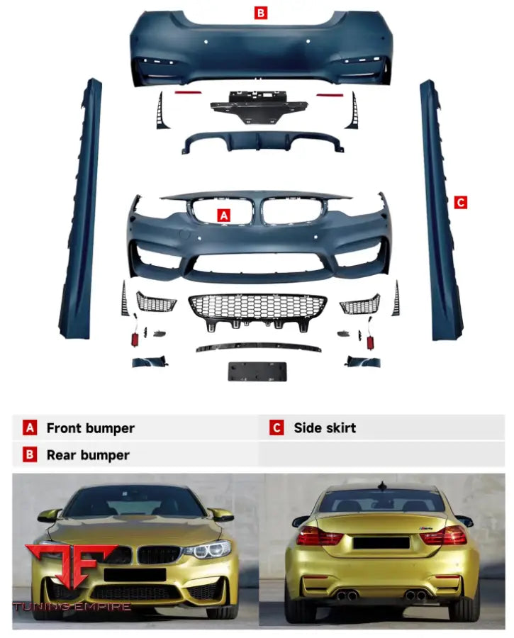 BMW 4 SERIES F32/F36 M4 BODY KIT COUPE 2013-2019y