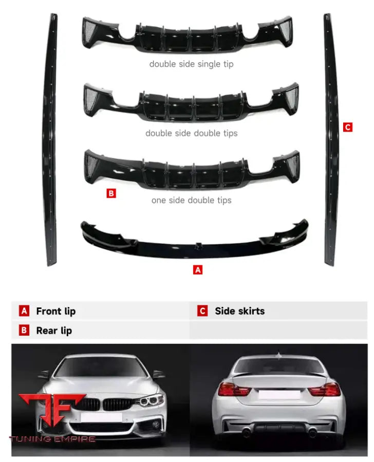 BMW 4 SERIES F32/F36 MP BODY KIT 2013-2019y
