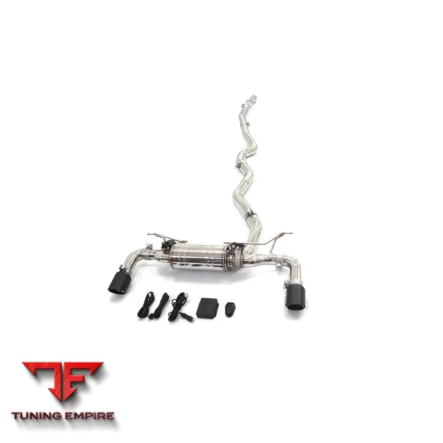 BMW 4 SERIES F3X 440i 3.0T STAINLESS STEEL CATBACK RAZOR EXHAUST WITH MUFFLER VALVE