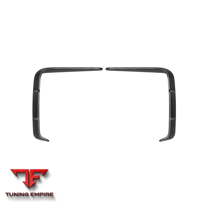 BMW 4 SERIES G22 FRONT BUMPER INSERTS IN PREPREG CARBON FIBRE - Carbon Fibre Parts