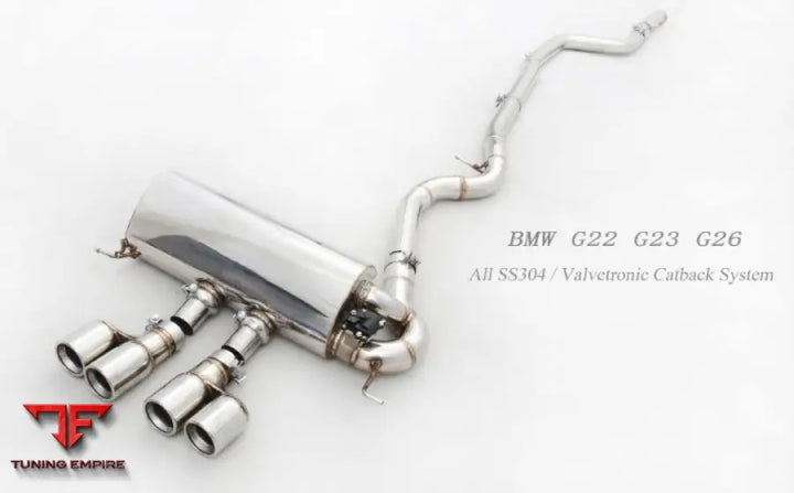 Bmw 4 Series G22/G23/G26 All Ss304 Valvetronic Exhaust System
