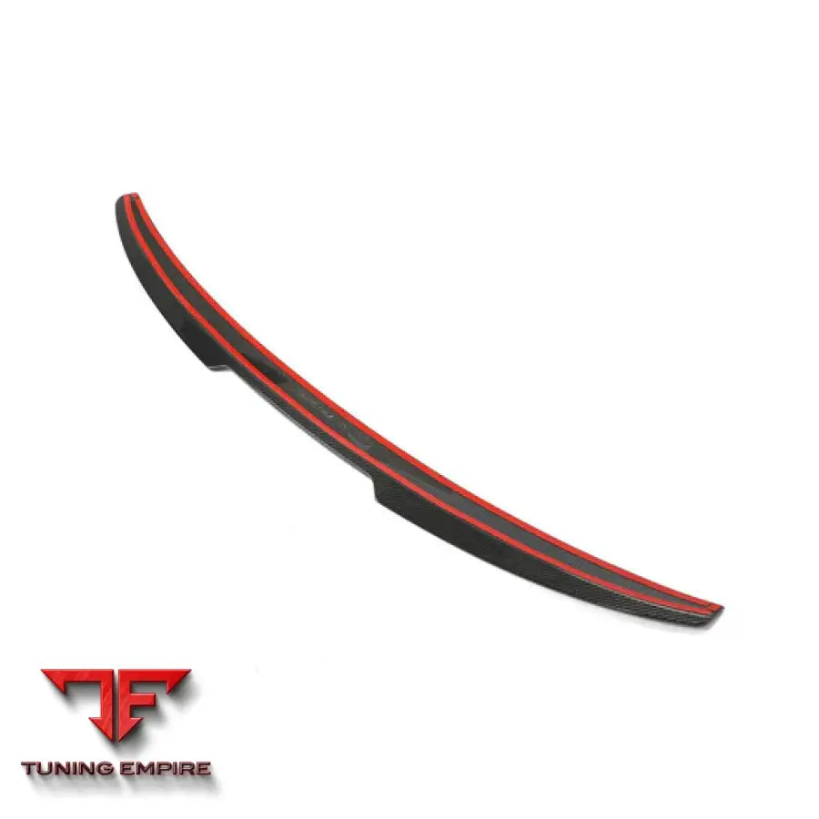 BMW 4-SERIES G22/G82 M4 COUPE CARBON FIBER REAR TRUNK SPOILER 2021-2025Y