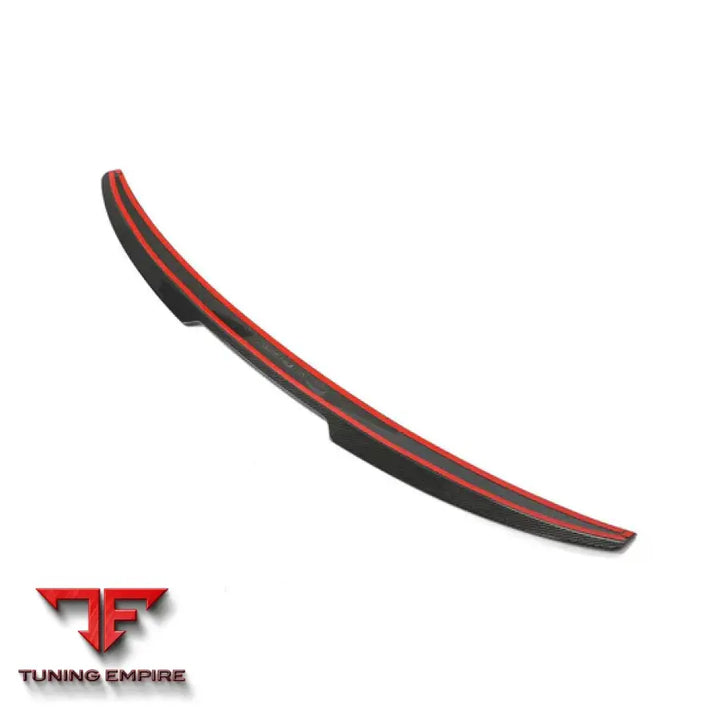 BMW 4-SERIES G22/G82 M4 COUPE CARBON FIBER REAR TRUNK SPOILER 2021-2025Y