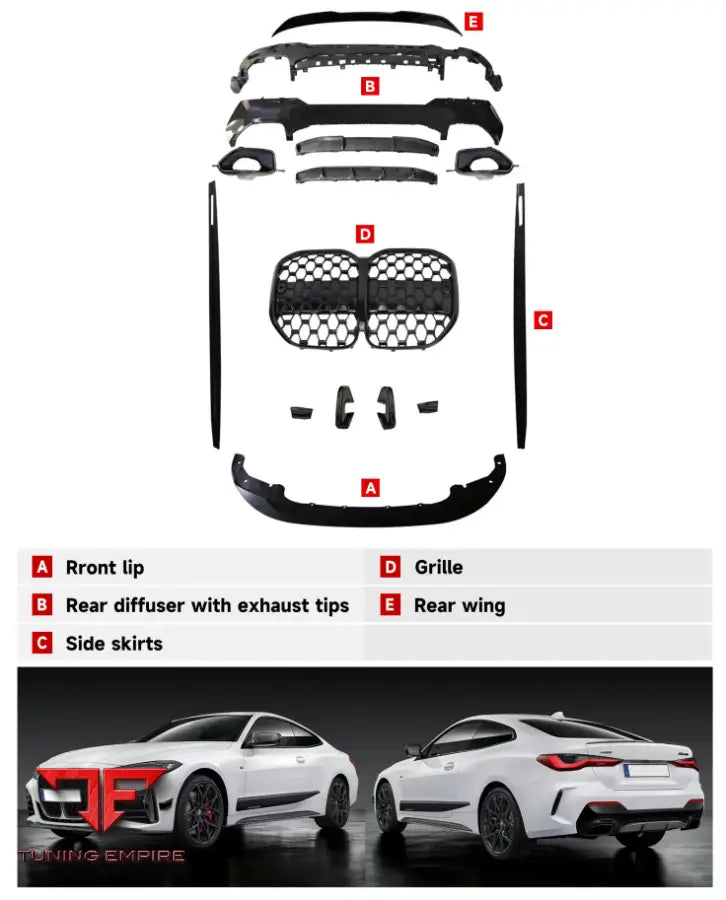 BMW 4 SERIES G22 MP BODY KIT 2019-2022y