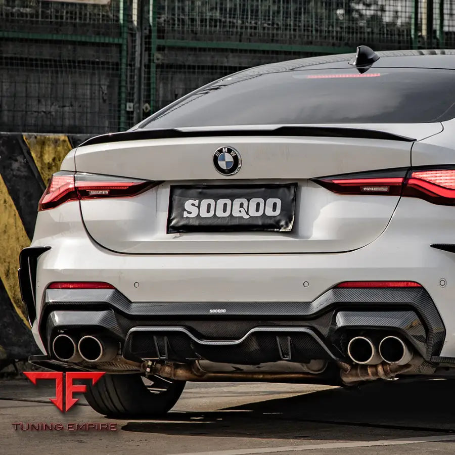 BMW 4 SERIES G22 REAR DIFFUSER IN PREPREG CARBON FIBRE - Carbon Fibre Parts