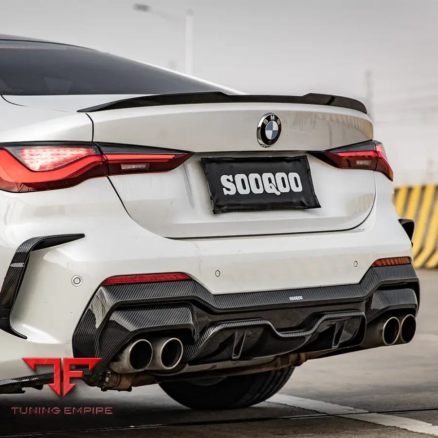 BMW 4 SERIES G22 REAR DIFFUSER IN PREPREG CARBON FIBRE - Carbon Fibre Parts