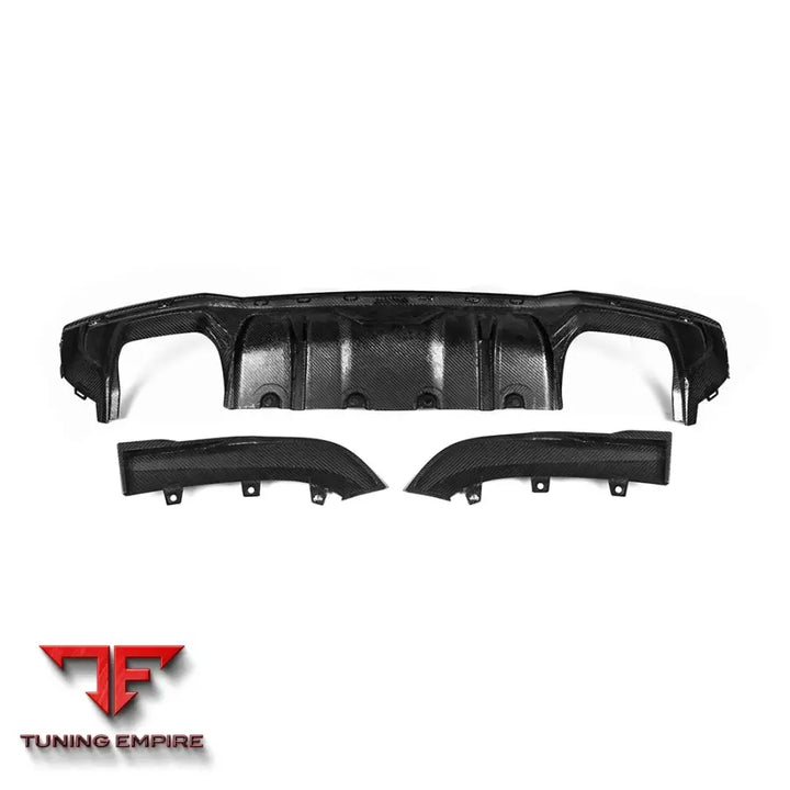 BMW 4 SERIES G22 REAR DIFFUSER IN PREPREG CARBON FIBRE - Carbon Fibre Parts