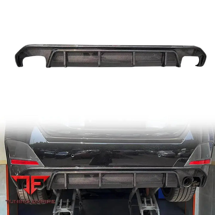 BMW 4-SERIES G26 CARBON FIBER REAR DIFFUSER 2021-2025Y