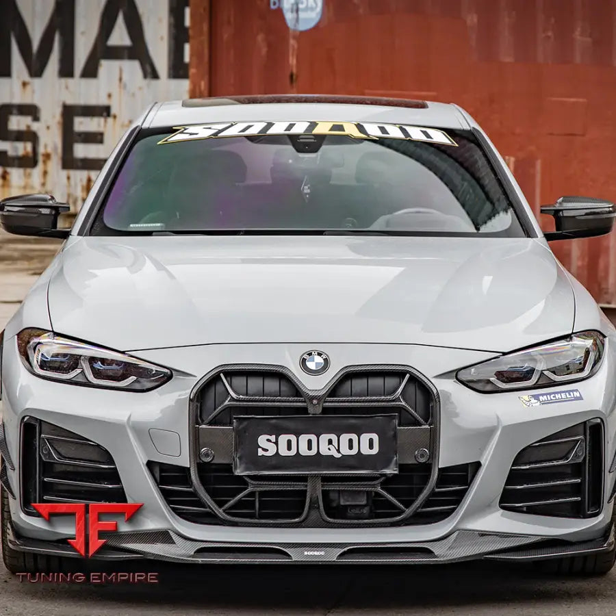 BMW 4 SERIES G26 FRONT LIP IN PREPREG CARBON FIBRE - Carbon Fibre Parts