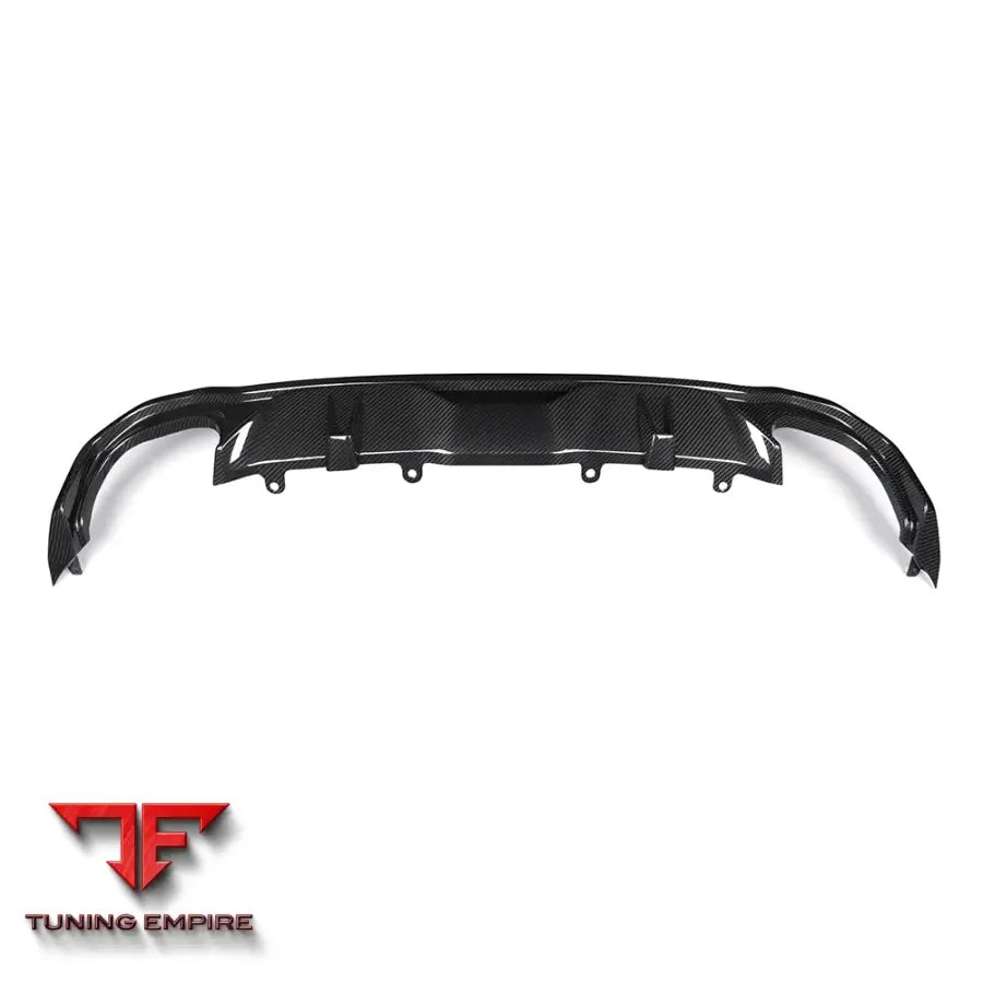 BMW 4 SERIES G26 REAR DIFFUSER DUAL TIPS IN PREPREG CARBON FIBRE - Carbon Fibre Parts
