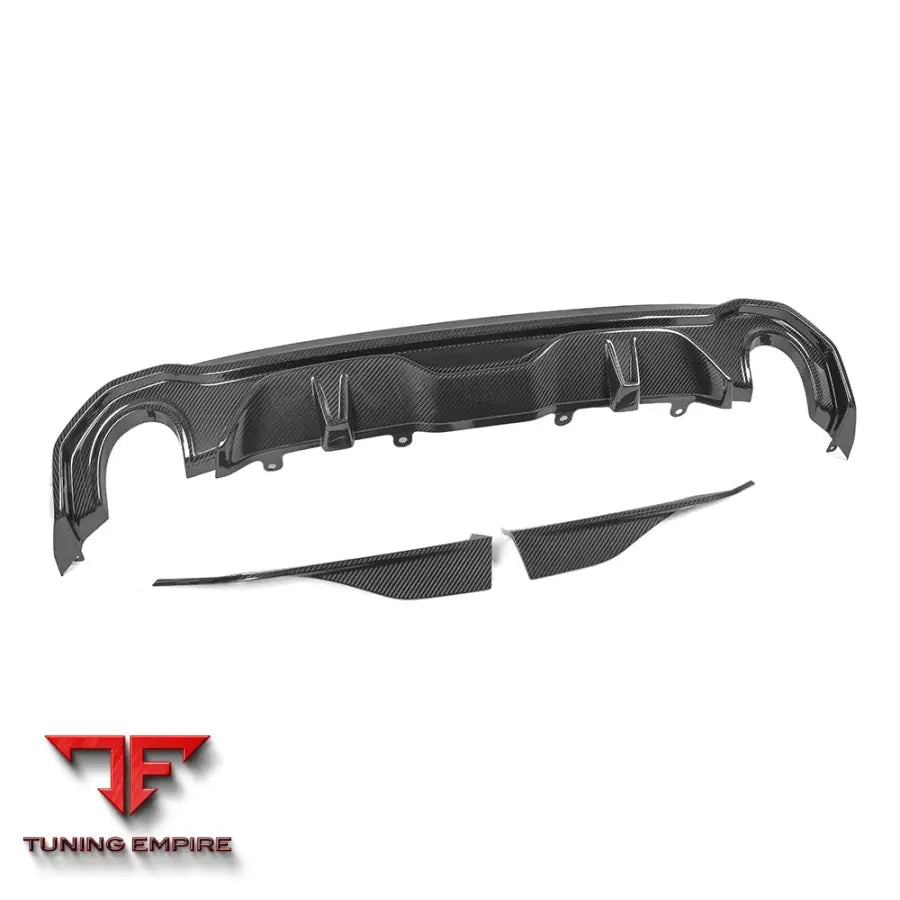 BMW 4 SERIES G26 REAR DIFFUSER SINGLE TIP IN PREPREG CARBON FIBRE - Carbon Fibre Parts