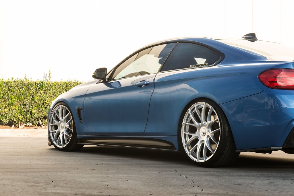 BMW 435I on custom forged wheels