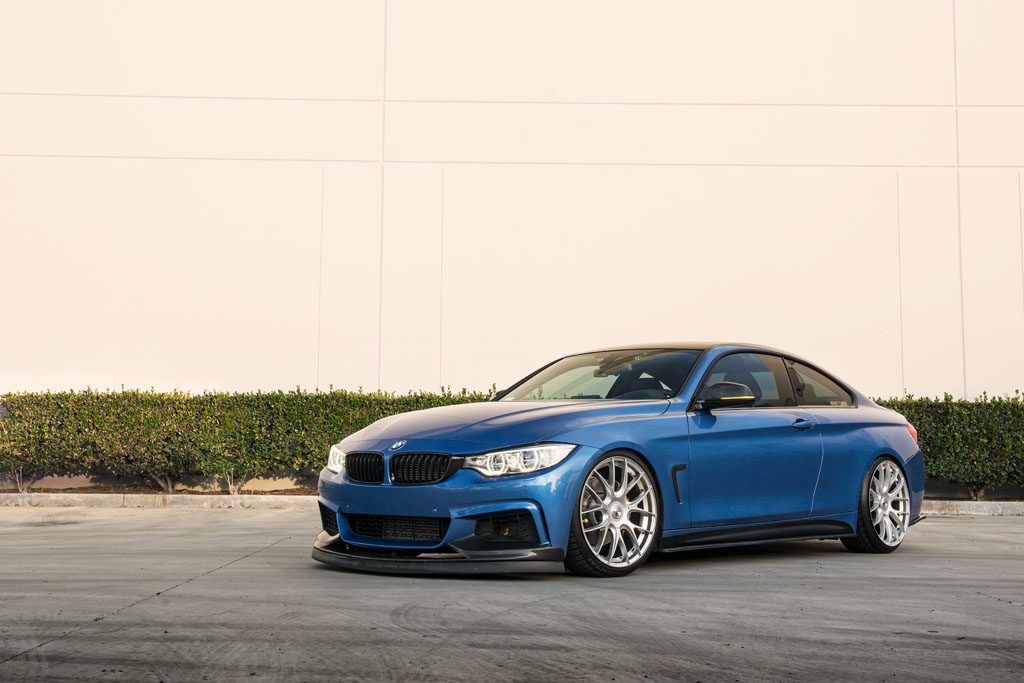 BMW 435I on custom forged wheels