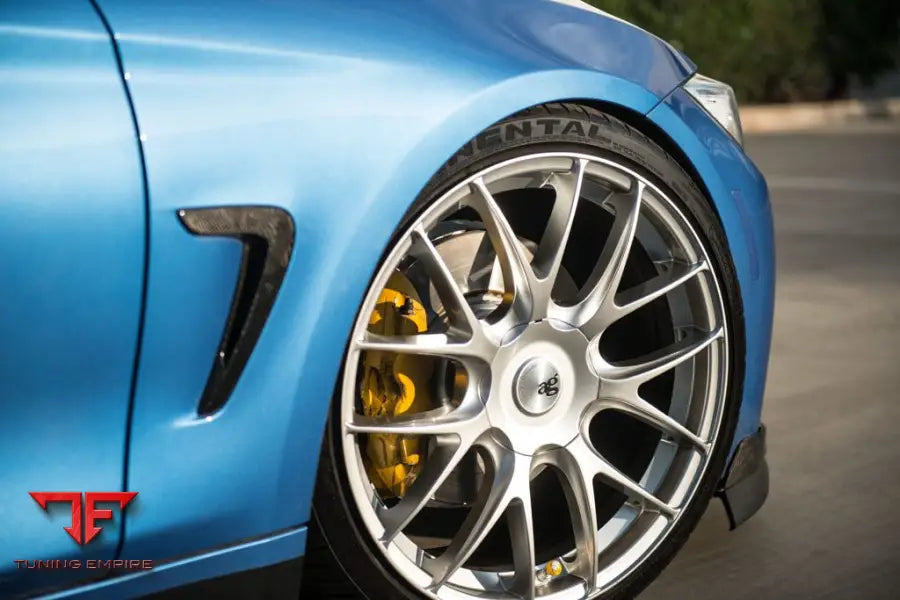 BMW 435I on custom forged wheels