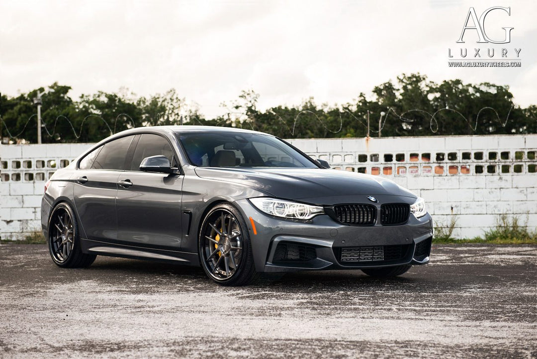 BMW 435i Gran Coupe on custom forged wheels