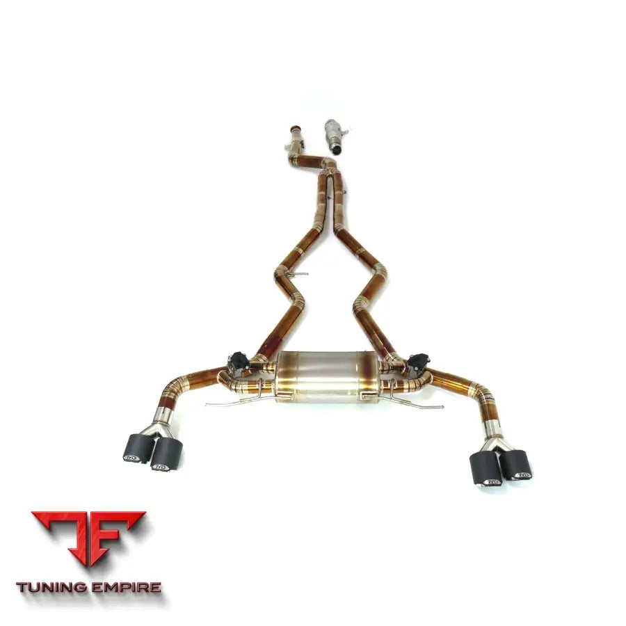 BMW 440i G20 G28 TITANIUM CATBACK RAZOR EXHAUST DOWNPIPES