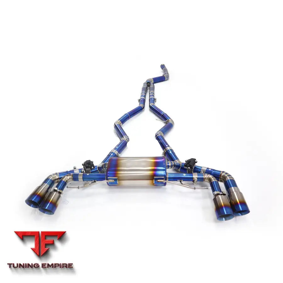 BMW 440i G22 TITANIUM CATBACK RAZOR EXHAUST DOWNPIPES