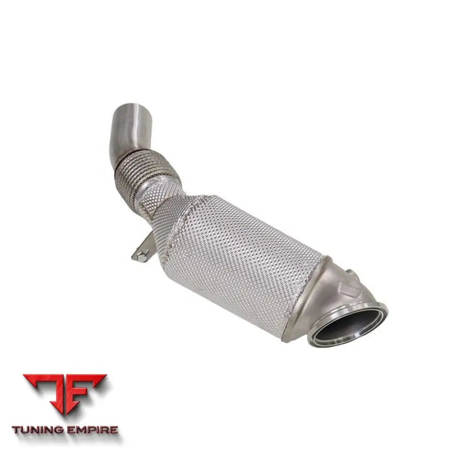 BMW 5 SERIES 530i G60 2.0T STAINLESS STEEL RAZOR EXHAUST DOWNPIPE WITH HEAT SHIELD