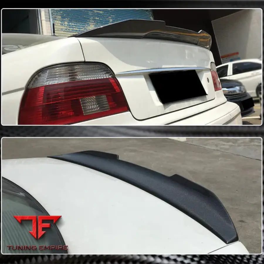 BMW 5-SERIES E39 CARBON FIBER REAR TRUNK SPOILER 1996-2003Y