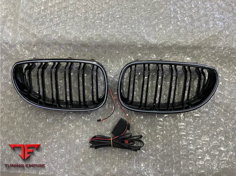 BMW 5 SERIES E60 GLOSS BLACK FRONT GRILLE 2004-2009Y
