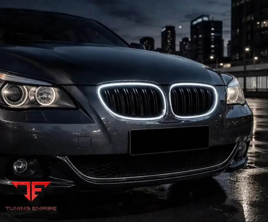 BMW 5 SERIES E60 GLOSS BLACK FRONT GRILLE 2004-2009Y