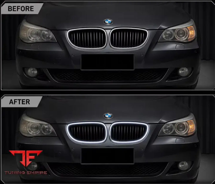 BMW 5 SERIES E60 GLOSS BLACK FRONT GRILLE 2004-2009Y