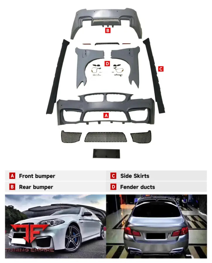 BMW 5 SERIES F10/F18 CROSSOVER BODY KIT 2010-2017y