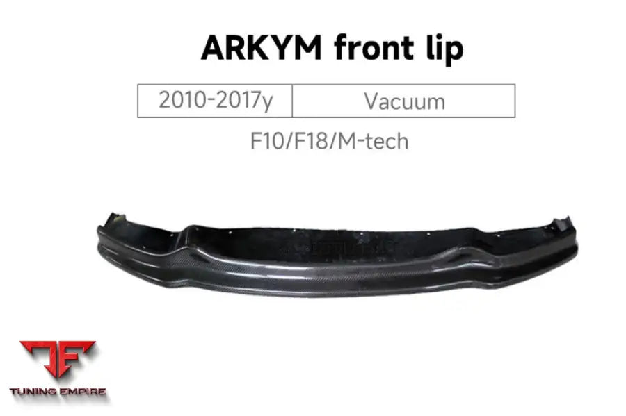BMW 5 SERIES F10/F18/M-TECH ARKYM FRONT LIP 2010-2017y