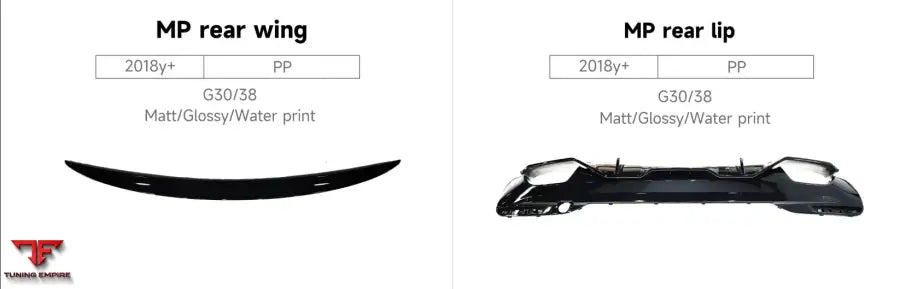 BMW 5 SERIES G30/38 PARTS 2018y+