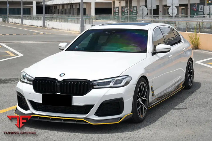 Bmw 5 Series G30 G38 M-Tech Ad Style Dry Carbon Fiber Front Lip Bsd