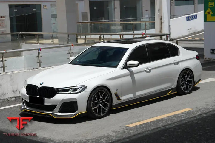 Bmw 5 Series G30 G38 M-Tech Ad Style Dry Carbon Fiber Front Lip Bsd