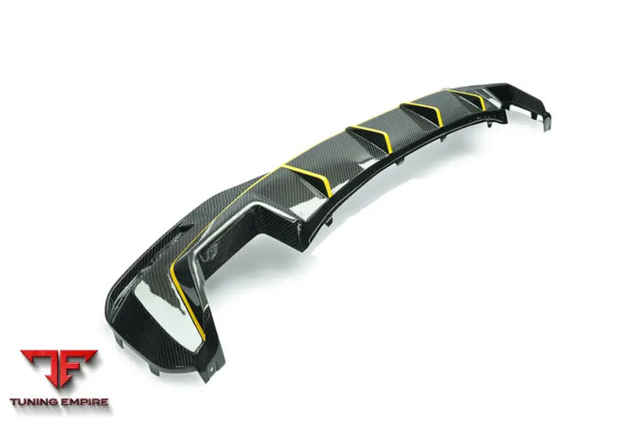 Bmw 5 Series G30 G38 M-Tech Ad Style Dry Carbon Fiber Rear Diffuser Lip Bsd