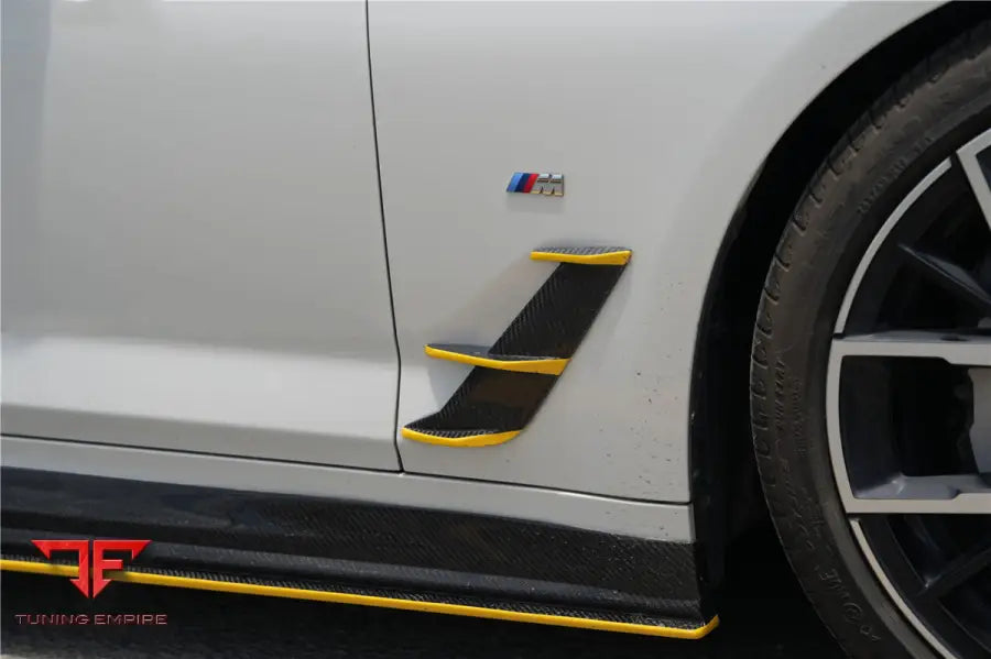 Bmw 5 Series G38 M-Tech Ad Style Dry Carbon Fiber Side Skirts Bsd