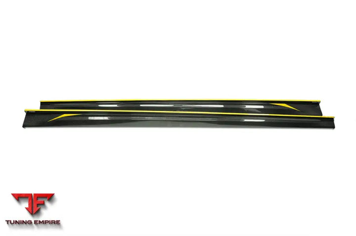 Bmw 5 Series G38 M-Tech Ad Style Dry Carbon Fiber Side Skirts Bsd