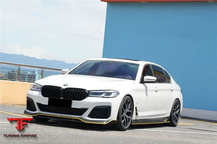 Bmw 5 Series G38 M-Tech Ad Style Dry Carbon Fiber Side Skirts Bsd
