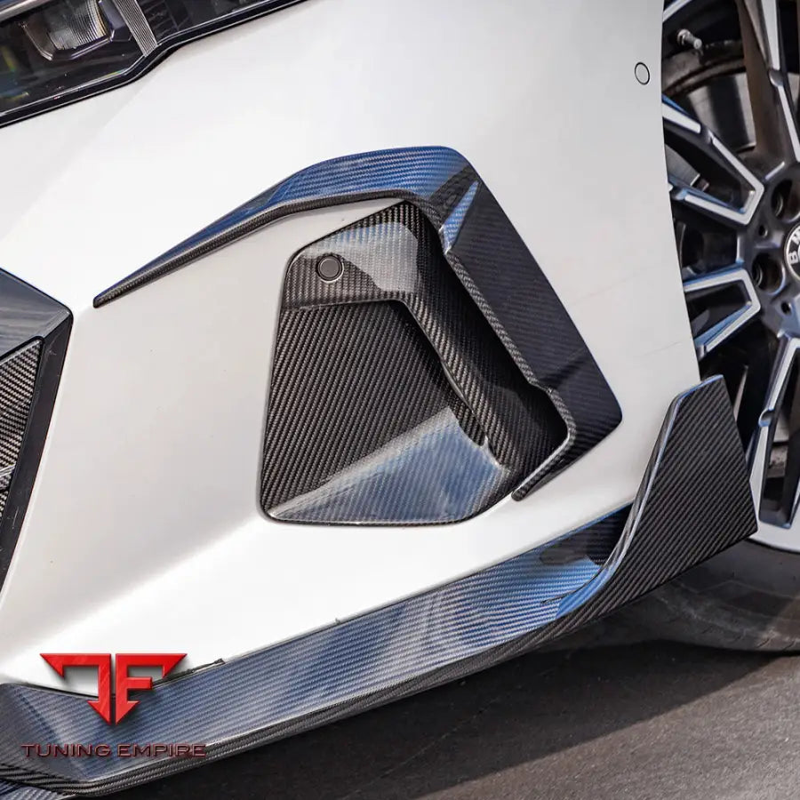 BMW 5 SERIES G60 FRONT BUMPER INSERT IN PREPREG CARBON FIBRE - Carbon Fibre Parts