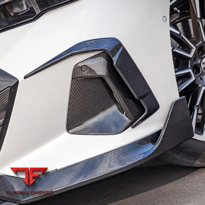 BMW 5 SERIES G60 FRONT BUMPER INSERT IN PREPREG CARBON FIBRE - Carbon Fibre Parts